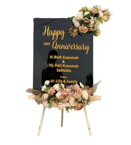 Papan Bunga Akrilik Ujungnegoro